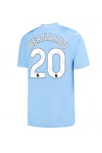 Manchester City Bernardo Silva #20 Jalkapallovaatteet Kotipaita 2023-24 Lyhythihainen